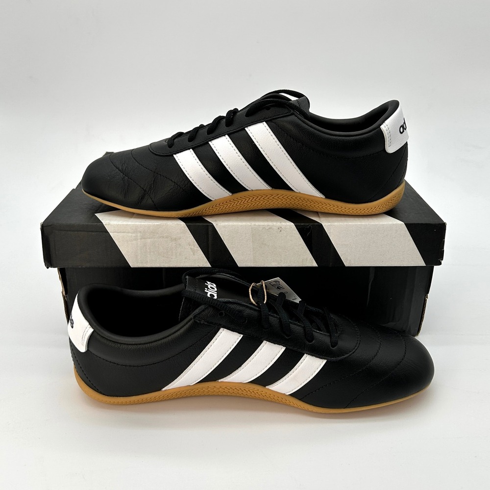 adidas Grand Court Lo Womens Size 8.5 Core Black White Gum Sneakers NEW JQ9684 - Picture 2 of 7